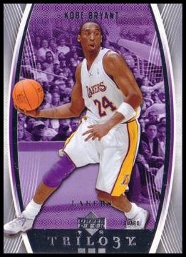 2006-07 Upper Deck Trilogy 26 Kobe Bryant
